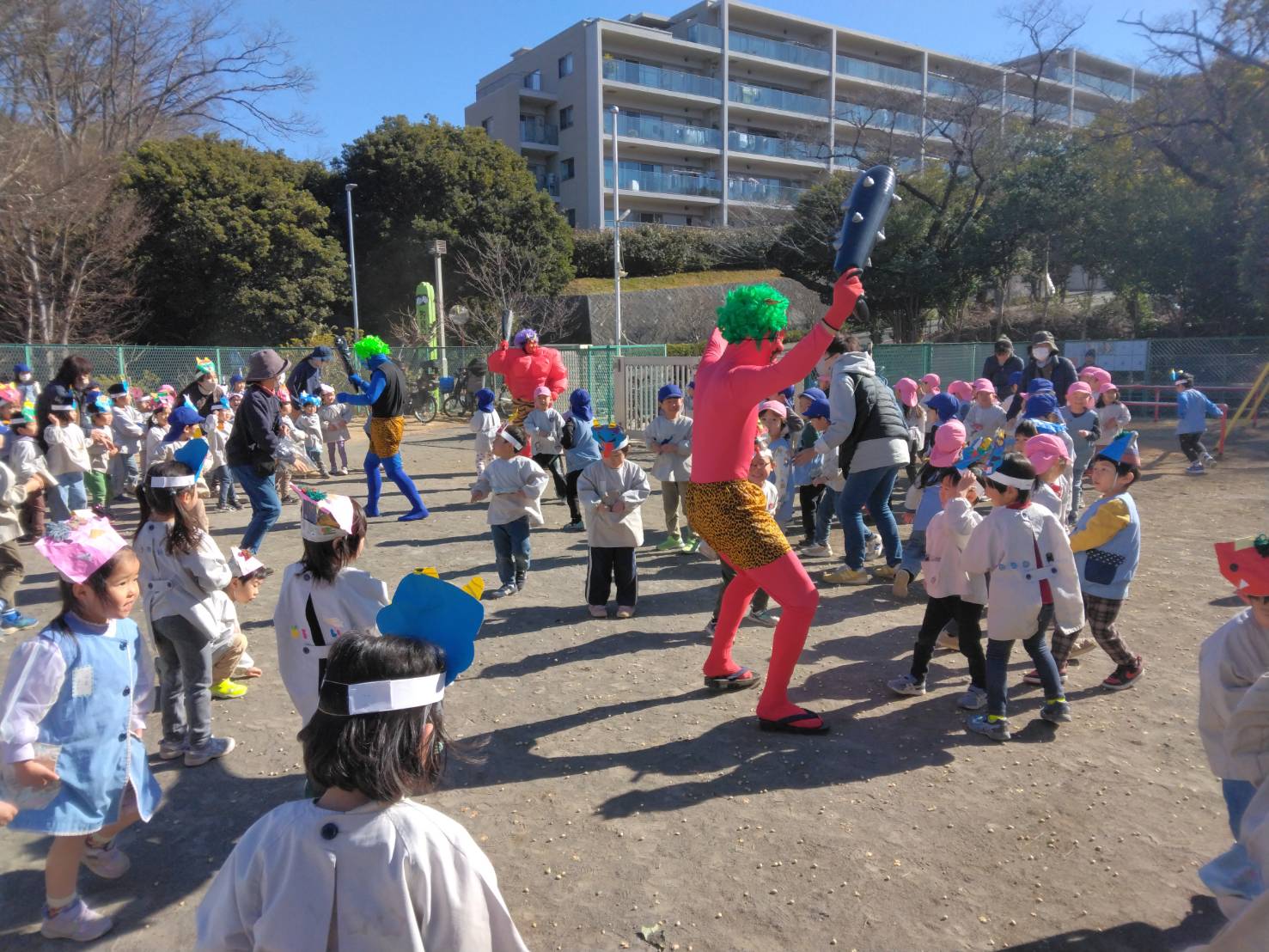 豆まきをしたよ！